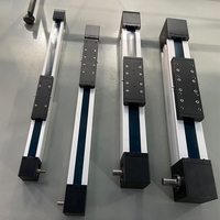 Actionneur linéaire à courroie pour charges lourdes JTG120, capacité de charge de 361,02 kg, vitesse élevée de 2 m/s, axe linéaire, module de guidage en aluminium, moteur à roulement pour
