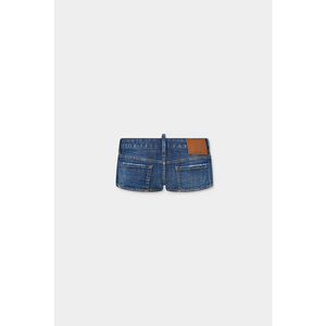 Shorts Mini para Mujer, Estilo Vaquero Y2K, Desgastados y Rotos, de Talle Bajo, para Festivales de Música y Skate - Product Image 2
