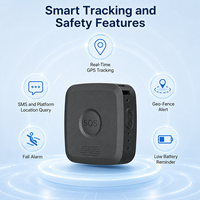 Mini traceur GPS personnel portable P8 GSM GPRS avec alarme d'urgence SOS pour la sécurité des personnes âgées, des enfants et des animaux domestiques