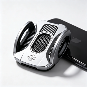 Accessoire de téléphone en aluminium de précision, patch décoratif en métal avec logo personnalisé pour la vente en ligne de produits numériques - Product Image 1