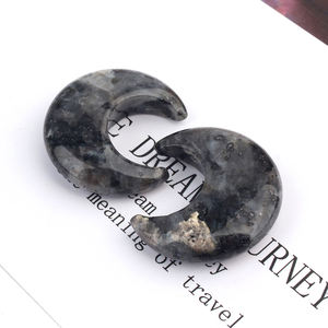 Doğal kristal süsler taş el sanatları el sanatları kristal ay yıldız dekorasyon için - Product Image 4