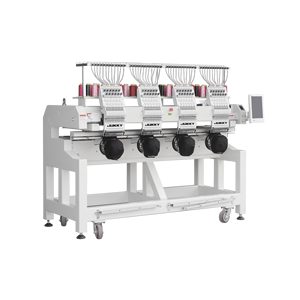 Machine à broder automatique à 4 têtes, 15/12 aiguilles, pour casquettes, t-shirts, vêtements finis, chaussettes plates, usage domestique et vente au détail - Product Image 6