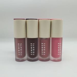 Summer Dream Aceite labial a base de hierbas Protector solar impermeable Hidratante de larga duración Esmalte de labios Hidratante Nutritivo Regordete Bálsamo de mantequilla labial - Product Image 5