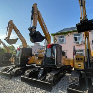 Excavatrices d'occasion Sany SY95C, 95% neuves, avec peu d'heures de fonctionnement, 9,5 tonnes, machine de terrassement, en promotion - Product Image 3