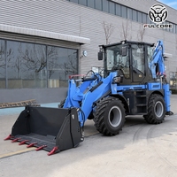 Chargeuse-pelleteuse haute performance FULCORE avec moteur diesel et grande capacité de déchargement pour la construction de fossés de drainage