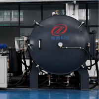 Four de frittage au carbure de silicium de 300 L pour la production industrielle de céramique