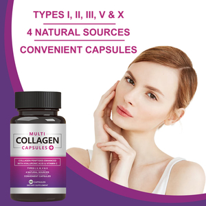 Cápsulas de Colágeno de Marca Privada OEM, Píldoras de Colágeno Orgánico para el Cuidado de la Piel y Suplemento Antienvejecimiento - Product Image 2