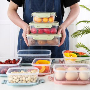 OEM & ODM Sealed Crisper with Buckle <b>Lunch</b> <b>Boxes</b> Wholesale <b>Bento</b> Box <b>Lunch</b> - Product Image 3