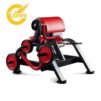 Machine à biceps assise professionnelle pour salle de sport, appareil de musculation des bras en acier robuste avec coussin cylindrique