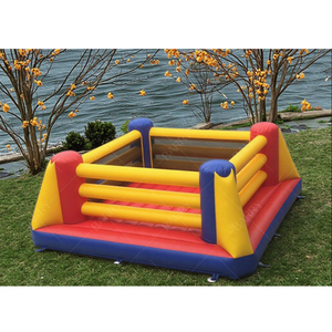 Petit ring de boxe gonflable pour enfants thaïlandais pour l'extérieur à vendre ring de boxe de compétition professionnelle - Product Image 1