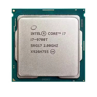 Prix d'usine, processeur central Core I7 9e génération, I7 9700T, cache 35W TDP, ordinateur de bureau 64 bits