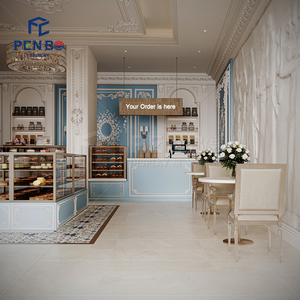 <span class=keywords><strong>Cafetería</strong></span> Decoración de interiores Muebles de café modernos Soluciones de diseño de tienda de panadería y <span class=keywords><strong>confitería</strong></span> - Product Image 4