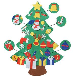 ของตกแต่งต้นคริสต์มาสปี 2022 ของขวัญสำหรับเด็ก ชุดของตกแต่งผ้าสักหลาด 25 ชิ้น สำหรับแขวนผนัง ของชำร่วยสำหรับงานปาร์ตี้ - Product Image 3