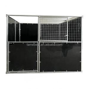 モジュラー馬安定パネルとゲート、亜鉛メッキ馬安定パネルストールハウス機器 - Product Image 1