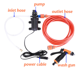 เครื่องฉีดน้ำล้างรถ 12V ปั๊มฉีดน้ำแรงดันสูง อุปกรณ์ดูแลรักษา<span class=keywords><strong>รถ</strong></span>ยนต์ เครื่องซักผ้าแบบพกพา อุปกรณ์ทำความสะอาด<span class=keywords><strong>รถ</strong></span>ยนต์ไฟฟ้า - Product Image 3
