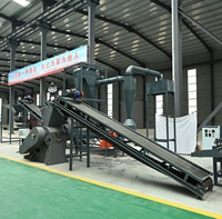 Ligne de production de recyclage des pneus à haute efficacité |   Machine de fabrication de granulés de caoutchouc et de séparation des fils à partir de pneus PCR et TBR