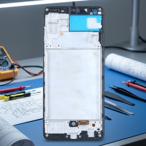 หน้าจอ LCD โทรศัพท์มือถือสำหรับ Samsung A32 จอแสดงผลแท้รุ่น A325 พร้อมหน้าจอสัมผัสสำหรับเปลี่ยน Samsung A32 LCD แท้พร้อมกรอบ - Product Image 2