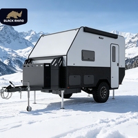 Nouvelle Arrivée : Caravane de Camping Économique pour l'Exportation avec Salle de Bain, Autonome pour le Voyage, Idéale pour le Marché Mondial du Camping en Plein Air