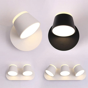 Lámpara de Pared LED Moderna Minimalista, Simple, de Aluminio y Acrílico, para Pasillo, Dormitorio, Habitación de Huéspedes, Hotel, Iluminación Interior - Product Image 2