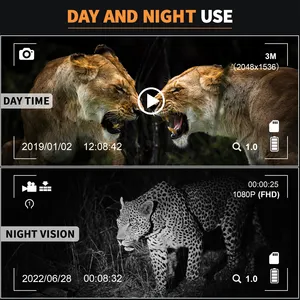 Nachtkijker Bril Hoofdband Oplaadbare Infrarood Verrekijker Hoofd Stand Adapter 13x Vergroting Waterdichte Video-Opname - Product Image 2