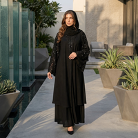Robes pour femmes musulmanes, Abayas, foulards, sequins, Jalabiya, Ramadan, Maroc, Dubaï, Kaftan, Islam, fête, Vestidos, robe longue arabe