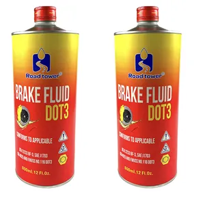 SAE J1703 Brake Fluid Dot3 800 ml High Quality Synthetic Brake Fluid DOT 3 for All Common Car Models