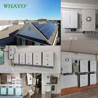 Sistema Solar Híbrido Completo para el Hogar, Paquete de Energía Solar de 5kW, 8kW, 10kW, 12kW, 15kW, 16kW