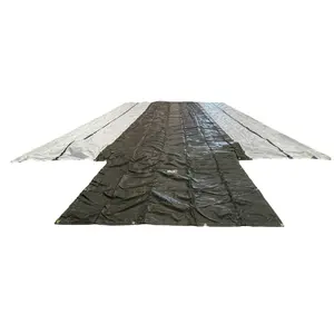 Factory Price Super Lightweight Flatbed Tarps 8' Drop Lumber Tarps