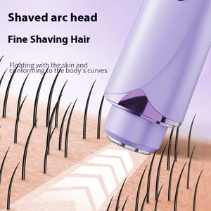 Afeitadora Eléctrica de Doble Cabezal <span class=keywords><strong>para</strong></span> <span class=keywords><strong>Mujer</strong></span>, <span class=keywords><strong>para</strong></span> Depilación de Zonas Íntimas, Alimentada por USB, Material ABS, Recortadora de Vello Púbico y Axilas <span class=keywords><strong>para</strong></span> Hombre - Product Image 4