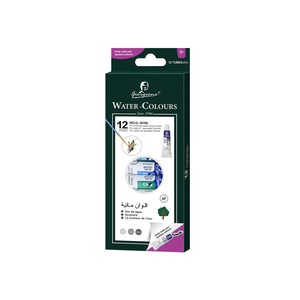 Ensemble de gouache à l'huile <span class=keywords><strong>acrylique</strong></span> OEM 12 couleurs 6 ml pour débutants, <span class=keywords><strong>peinture</strong></span> sur toile, aquarelle, <span class=keywords><strong>peinture</strong></span> sur verre, provenant d'une usine chinoise - Product Image 2