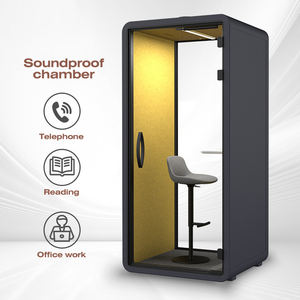 <span class=keywords><strong>Cabine</strong></span> <span class=keywords><strong>Acoustique</strong></span> Portable, Pod de Bureau Insonorisé, Cabines Téléphoniques Insonorisées, Cabines de Réunion Insonorisées, <span class=keywords><strong>Cabine</strong></span> de <span class=keywords><strong>Studio</strong></span> d'Enregistrement pour l'Apprentissage - Product Image 2