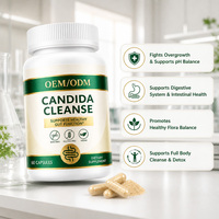 Capsules d'enzymes digestives OEM/ODM (protease, cellulase) pour l'équilibre de la flore intestinale et le bien-être intestinal chez les hommes et les femmes