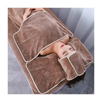 Personnalisé De Haute Qualité 5 Pièces Serviette En Microfibre pour Salon de Beauté Lit De Massage Spa serviette