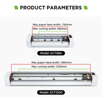 Nueva Máquina de Corte Plotter Automática de Alta Precisión con Función de Patrulla de Bordes para Cuero, Papel Tapiz, Vinilo Termotransferible, 1 Año
