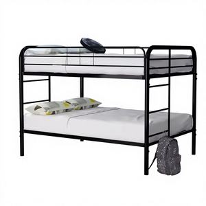 Горячая новинка: многофункциональная двухъярусная кровать «Космос» класса люкс для общежитий, отелей и апартаментов, с металлическим каркасом (верхняя и нижняя секции) - Product Image 1