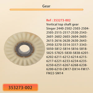 Engrenage d'arbre supérieur vertical 353273-002 pour <span class=keywords><strong>Siner</strong></span> 2440,2502,2503,2504,2505,2515,2601,2602,3314,3317, etc. Pièces de machine à coudre Singer - Product Image 5