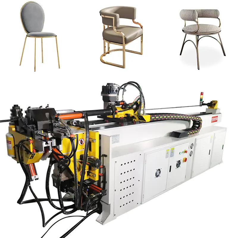 Hotsale factory Hydraulic Rectangle Aluminum Outdoor Chair Pipe Tube Bending Machine