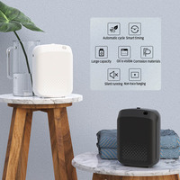 Diffuseur d'huile essentielle de parfum en plastique professionnel Logo personnalisé 400ml Machine de diffuseur d'arôme d'application intelligente murale