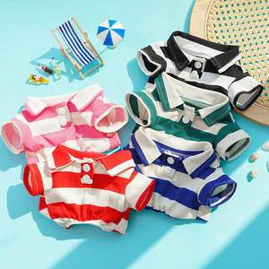 Camiseta Polo para Mascotas Shine And Shine, Ropa Transpirable de Verano para Perros y Gatos, para Teddy, Bichón Frisé, Bulldog Francés - Product Image 2