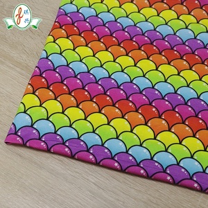 Tùy Chỉnh In Kỹ Thuật Số 95% Cotton 5% Spandex Vải Polyester - Product Image 5