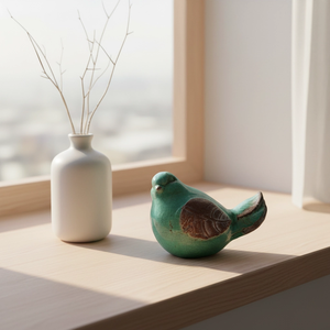 Producto para Mascotas Más Vendido 2026 Decoración para el Hogar Oficina Sala de Estar Figura de Animal Artesanía de Cerámica Decoración de Pájaro de Cerámica - Product Image 2