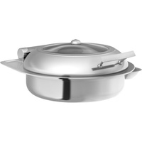 Marupin Elektrischer Edelstahl-Induktions-Chafing-Dish mit Hoher Effizienz und Weichglas-Oberfläche 220-240V Modell MLP-4331 für Hotels und Restaurants
