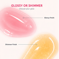 Lip Gloss Natural Non-Stick untuk Wanita dengan Desain Unik Kemasan Buah Private Label untuk Riasan Sehari-hari