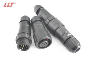 M14 ip67 ip68 водонепроницаемый разъем для лампы 2 3 <span class=keywords><strong>4</strong></span> 5 6 7 8 штырьковых и гнездовых разъемов для сварки - Product Image 2