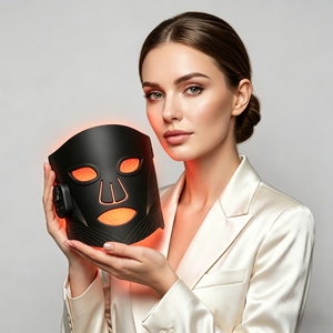 <span class=keywords><strong>Masque</strong></span> de thérapie cutanée à lumière rouge magnétique sans fil personnalisable pour usage domestique - Product Image 3
