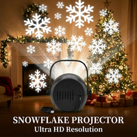 Projecteur LED Ultra HD pour les fêtes, lampe de projection paysagère, indice de protection IP33, garantie de 2 ans, pour les fêtes de Noël en intérieur/extérieur