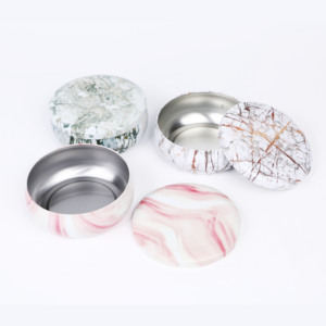 Tùy Chỉnh Giáng Sinh 12Oz Kim Loại Có Thể Lớn Rỗng Vòng Container Cho Nến Làm Thực Phẩm Lưu Trữ Quà Tặng Bao Bì - Product Image 4