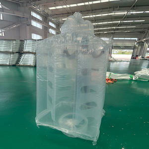 मोयान चार आधा क्रेन फीडिंग पोर्ट पीपी पुनर्नवीनीकरण 1 टन बड़े थोक बैग कंटीकल नीचे पूरी तरह से बेल्ट वाले लूप निर्माण निर्माण रेत - Product Image 6