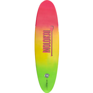 <span class=keywords><strong>Planche</strong></span> de <span class=keywords><strong>surf</strong></span> en <span class=keywords><strong>mousse</strong></span> souple de <span class=keywords><strong>8</strong></span> pieds pour la plage et l'océan Logo personnalisé pour les débutants-Enfants et adultes - Product Image 2