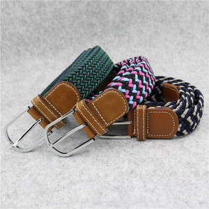 LQbelt Matériau de protection de l'environnement Ceintures en tissu Tresse <span class=keywords><strong>Ceinture</strong></span> <span class=keywords><strong>élastique</strong></span> <span class=keywords><strong>Ceinture</strong></span> pour hommes et femmes Tissage en gros Usine - Product Image 2